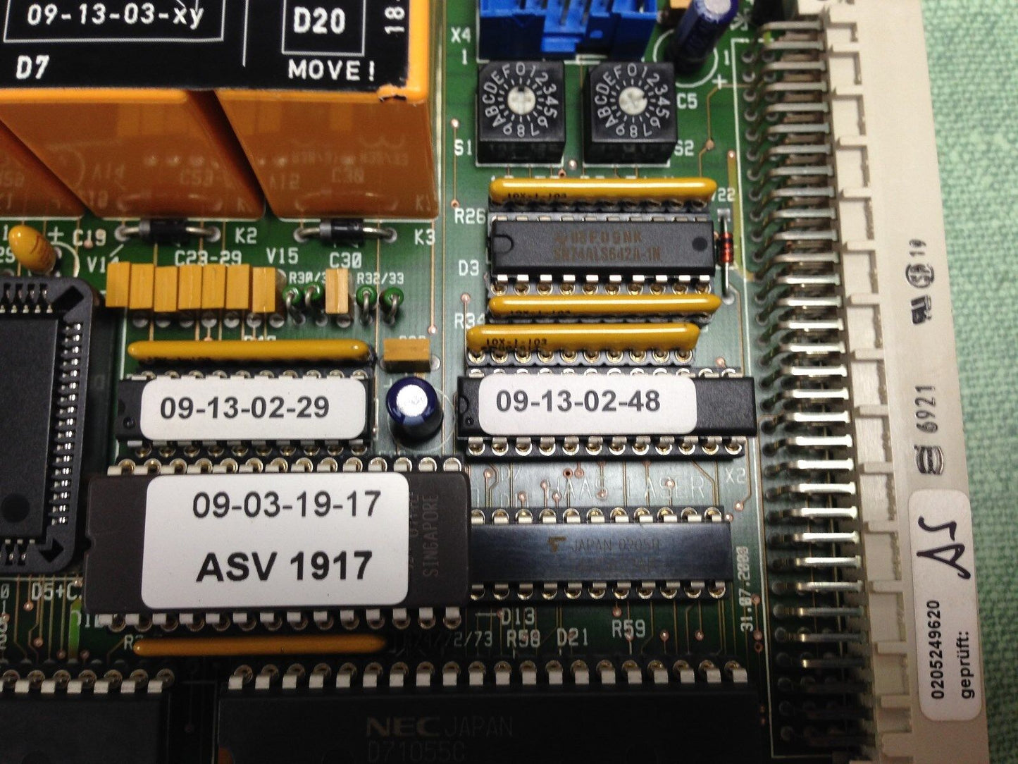 Haas-Laser Asv2 18-06-66-00/P Stray Radiation Circuit Board 18-06-66-01/B,Ay