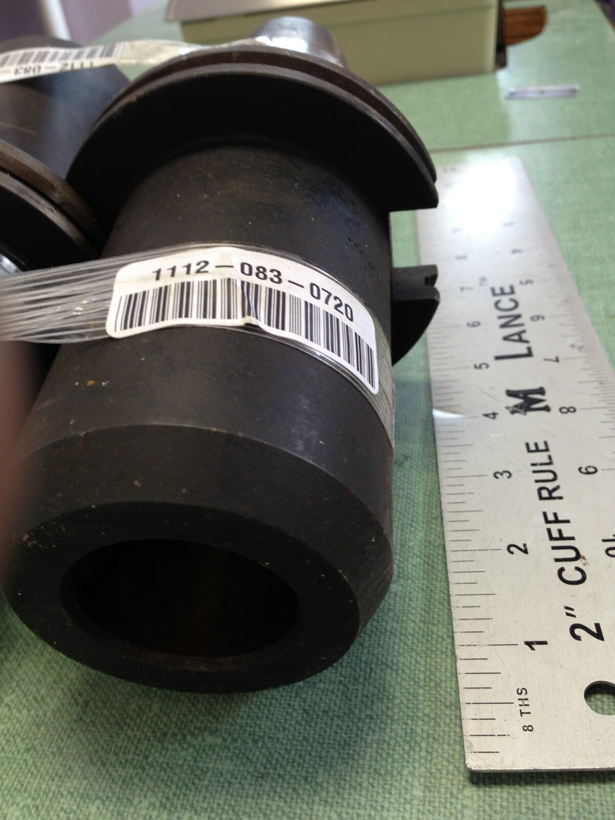Valenite V50ct-E150 Milling 1-1/2" Tool Holder,Cat-50,6Rt-8,5-M-9,12Rt7,To
