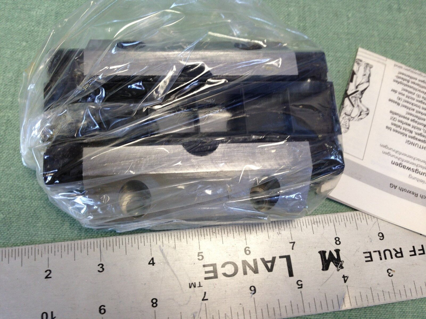 New Rexroth R165331220 990 (7210) Runner Block Ball Carriage Linear Bearing,To