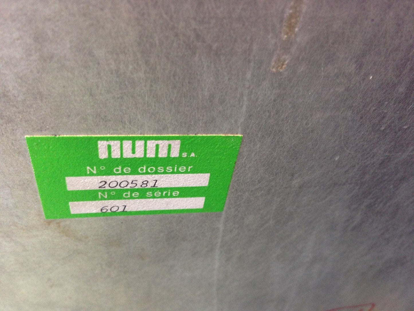Num Fk6410342000f,Robonum 800,200581,Fs-201046-A,Interface Panel,0216 900 012,Ed