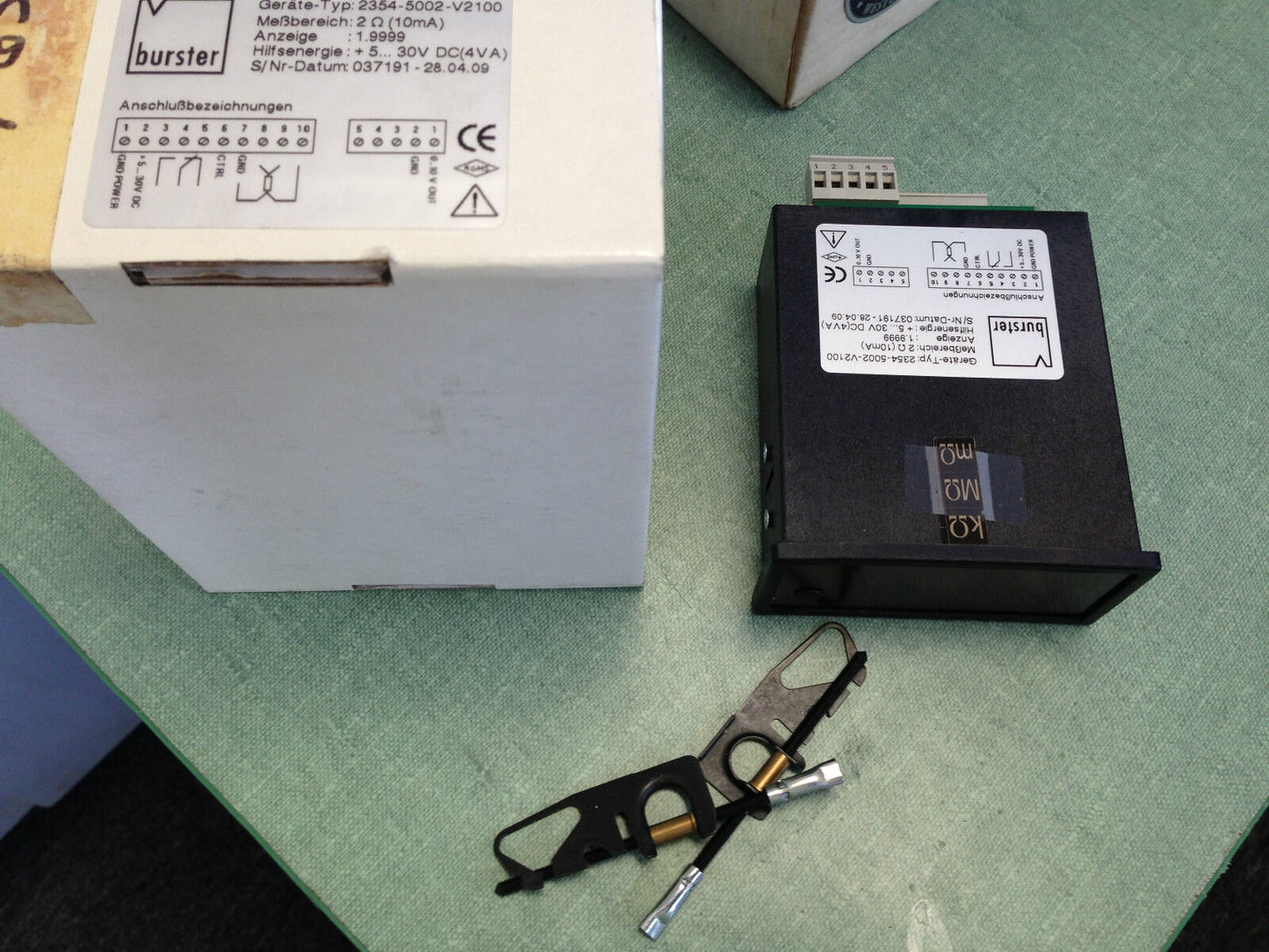 New Burster 2354-5002-V2100 Digital Panel Meter,Tc