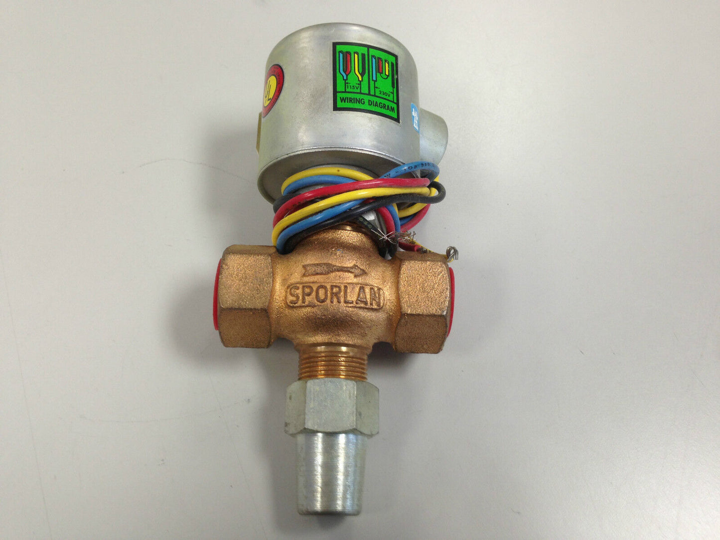 New 1/2" Fpt Sporlan 73P Solenoid Valve 275 115/230V 400 Wk. Pr. 12Watts A-5,Sm