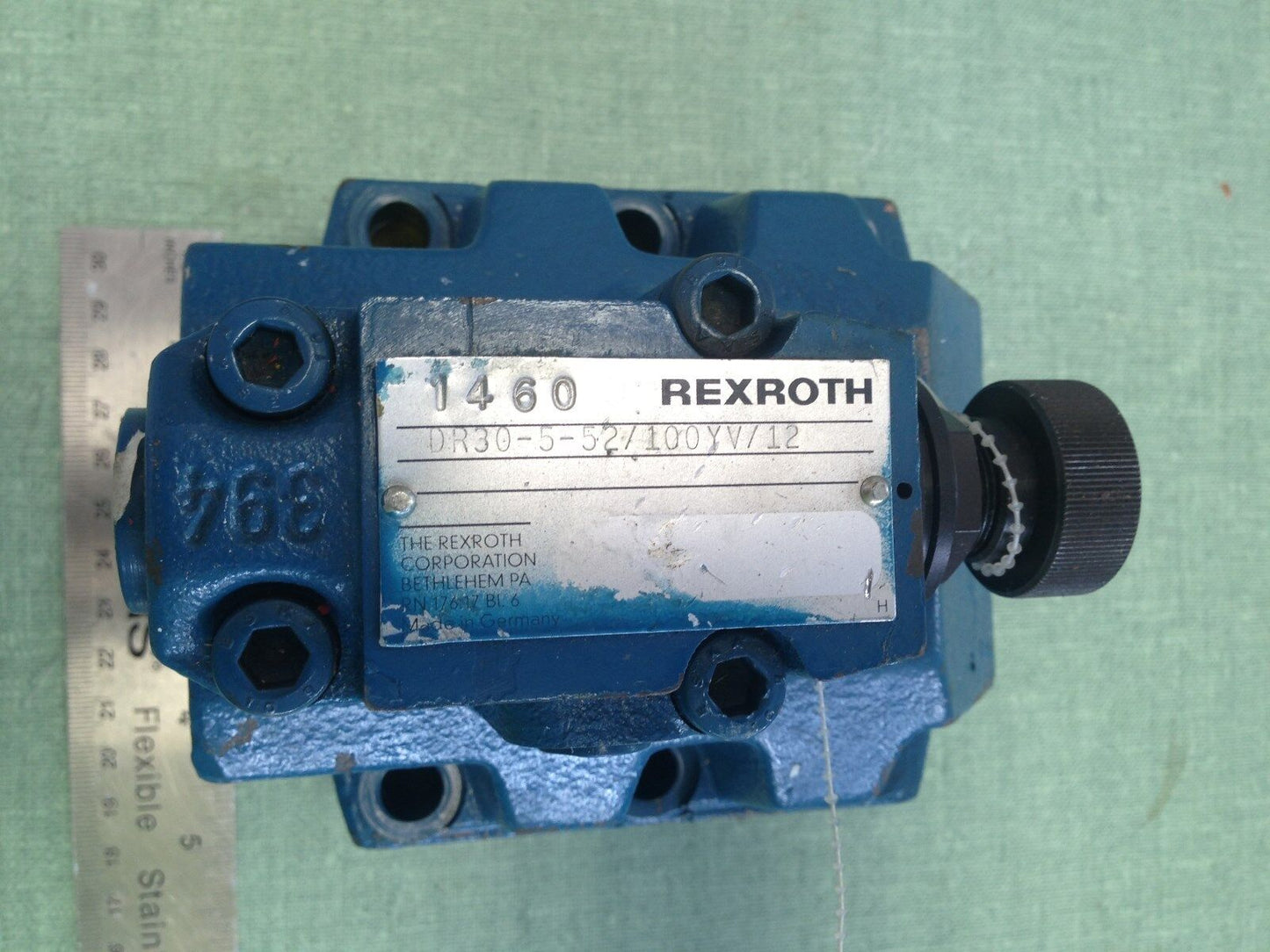 New Rexroth Dr30-5-52/100Yv/12 Hydraulic Valve,Ah