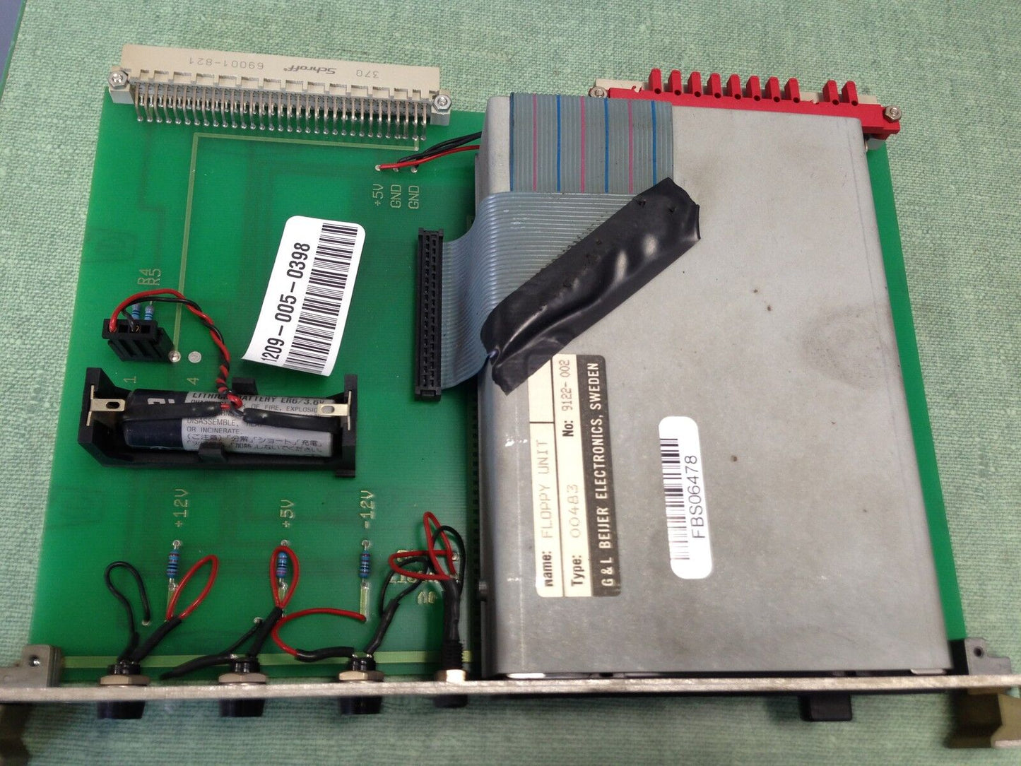 G & L Beijer 00483 Floppy Unit,G&L 00483,9122-002,Beijers 06-00476,Bg