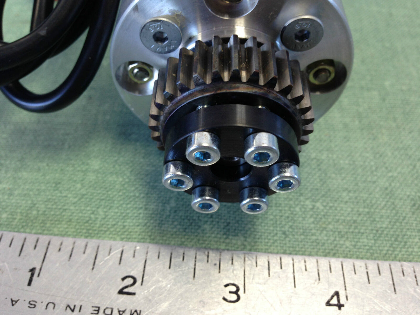 New Parvex Ssd Rs320mr1115 Servo Motor & Tbn206r2007 Encoder,Te
