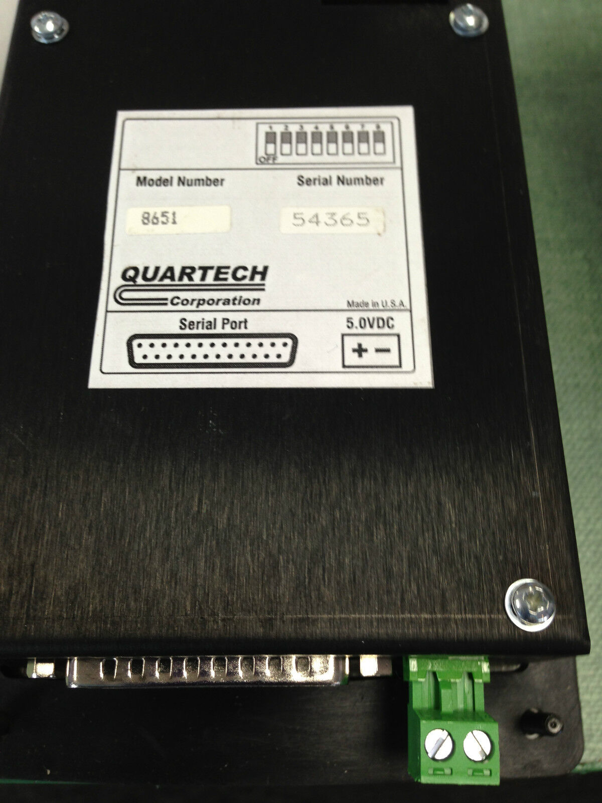 New Quartech 8651 Plc-2 Programmable Pushbutton Station,To