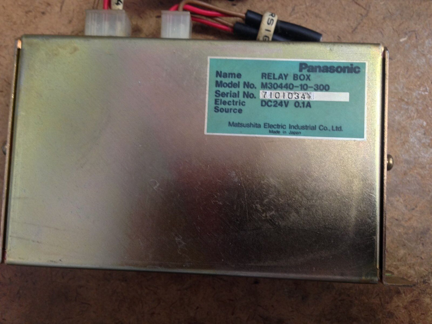 Panasonic M30440-10-300 Relay Box M30440 10 300,Dc24v 0.1A,Ct