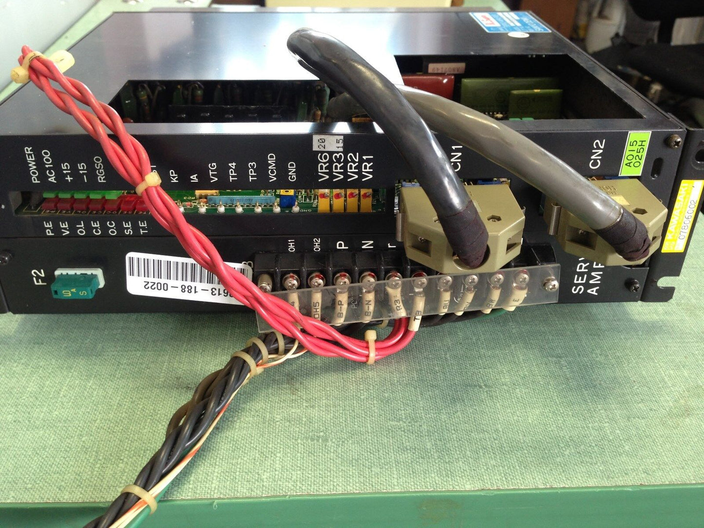 Kawasaki/ Sanyo Denki 27Ba015fxt32c Bl Super Servo Amplifier 27Bao15fxt32c,Te