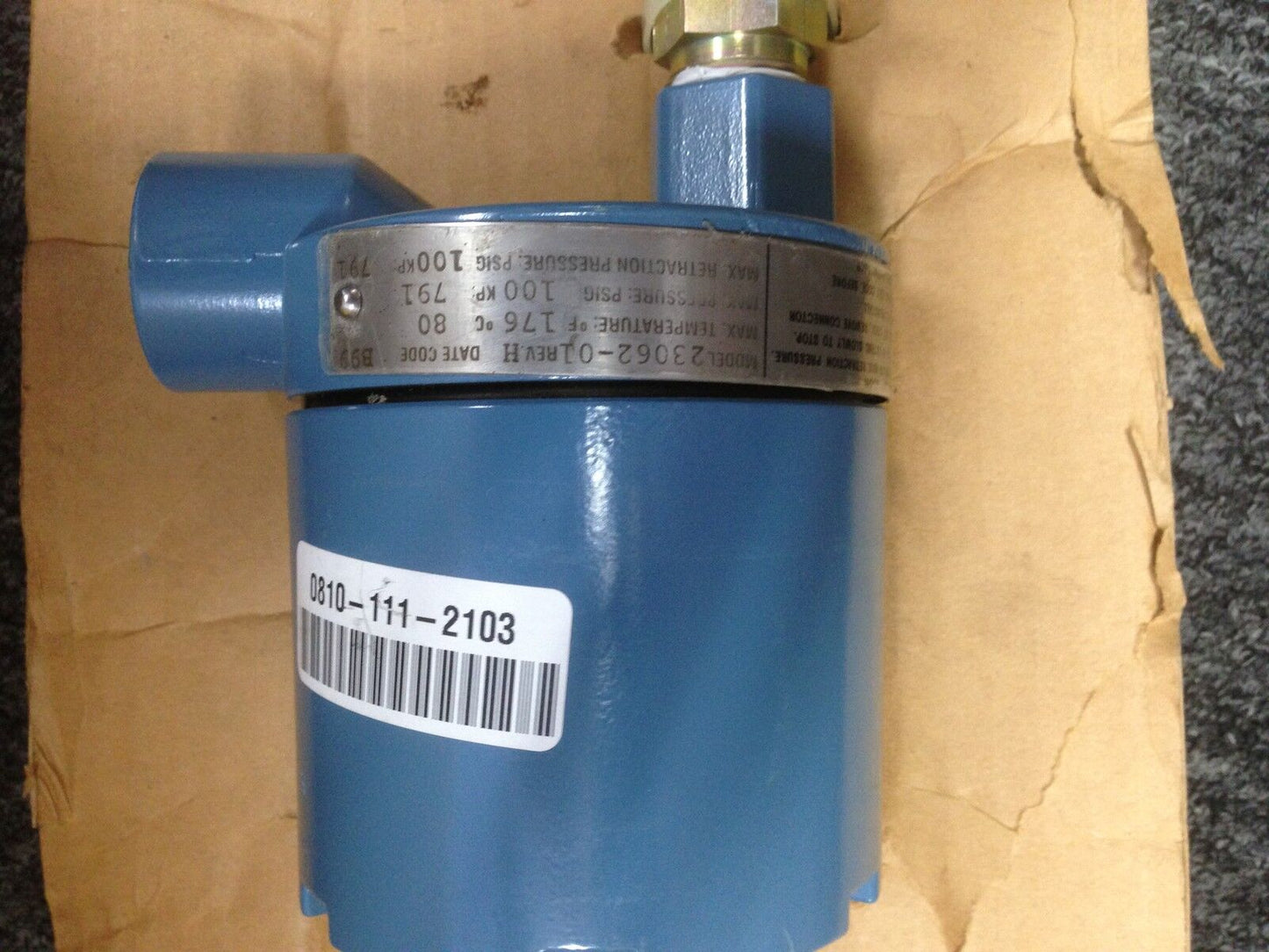 New Rosemount 23062-01 Rev H B99 3/4" Npt Transmitter Sensor,Eu