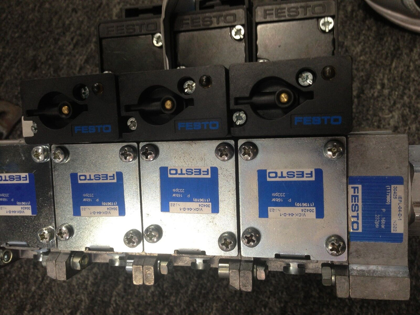 Festo Vimp-04 0020555557,Iepr-04D1 Vigk-04-D-1,Iepl-04,Muhx2-Zp-D-1-24G Valve,Ev