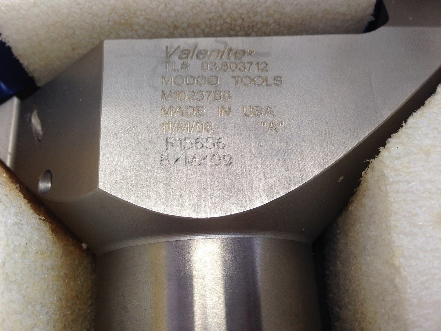 Valenite M1023785 Hsk63a Shank,10Za1827-4580 Mocco Tools R15656 Tl# 03 803712,Aw