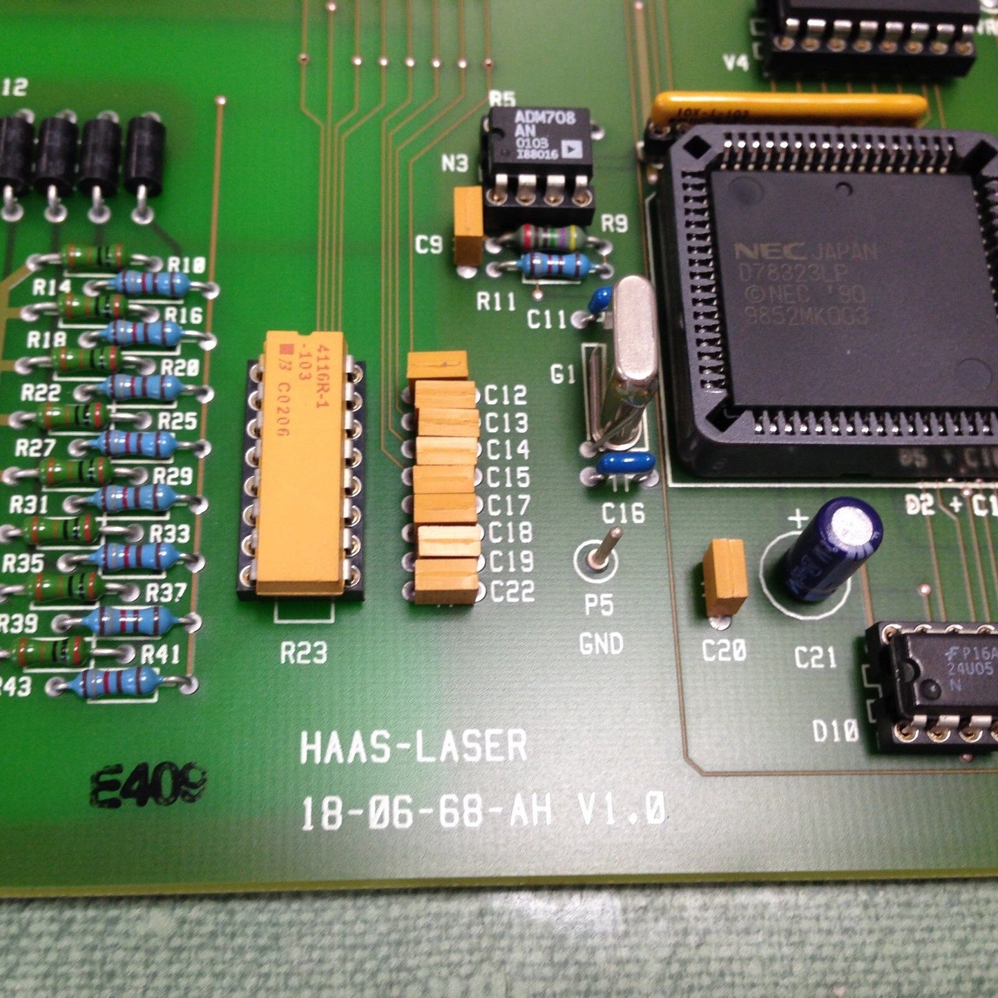 Haas-Laser Sko 18-06-79-00/C Karte Control 180668Ah Board 18-06-68-Ah V1.0,Ay