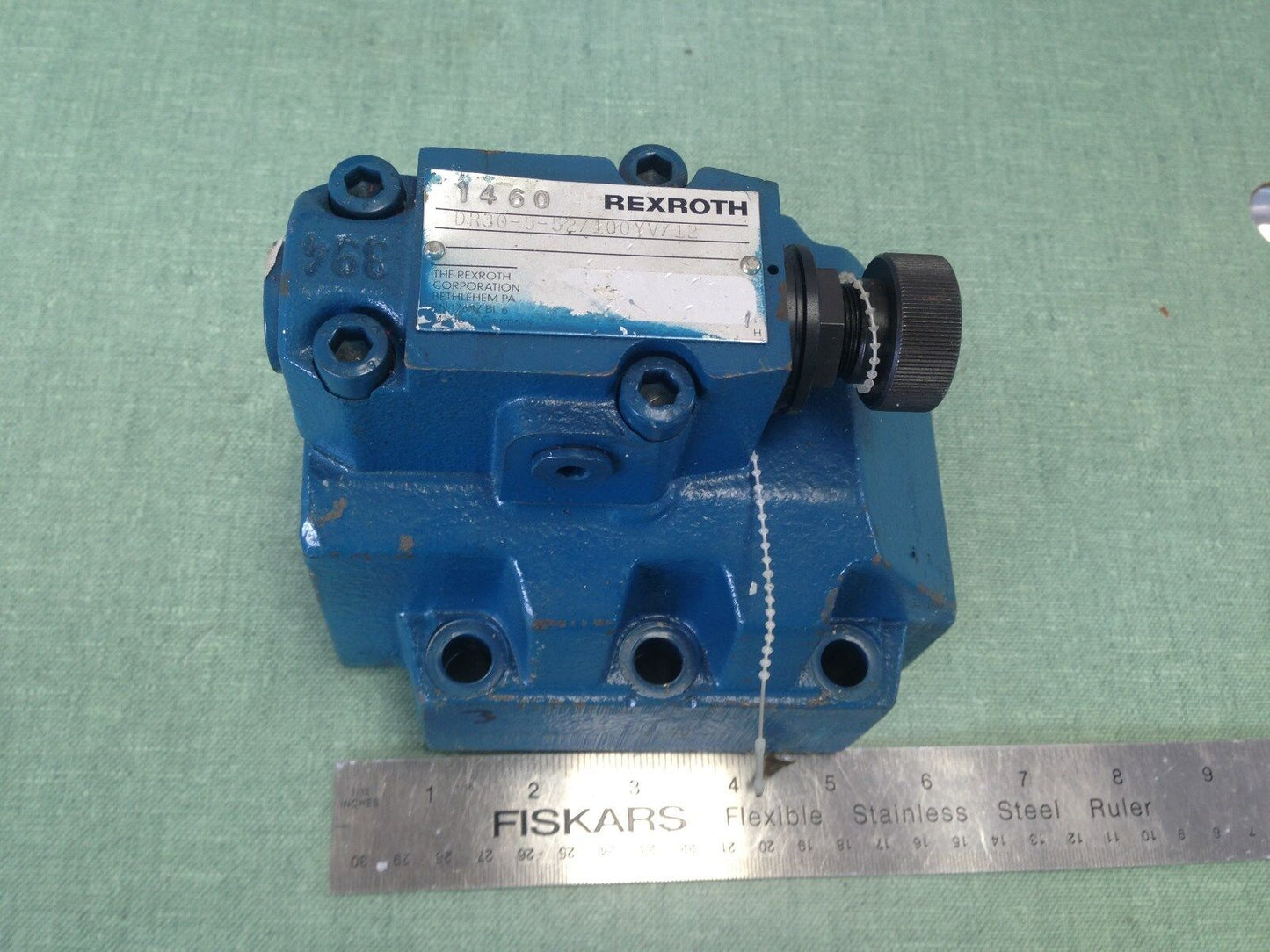 New Rexroth Dr30-5-52/100Yv/12 Hydraulic Valve,Ah