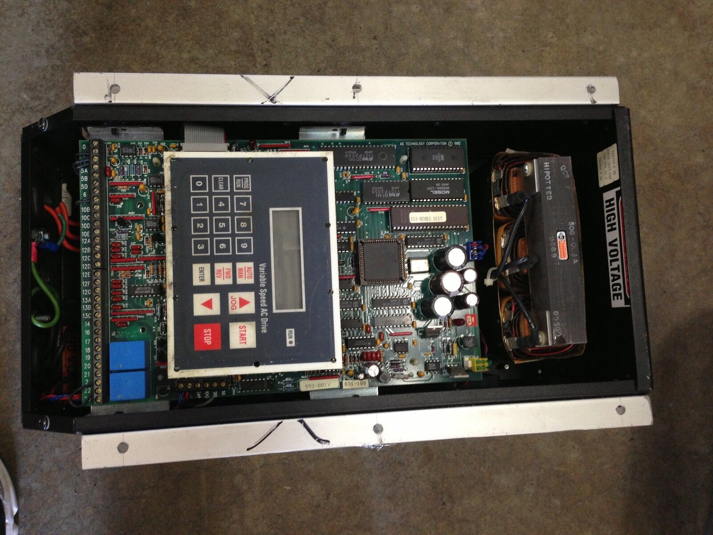 Relcon Aq15005b Ac Drive,5 Hp Lr89078,Siemens Aq15005b,Tf