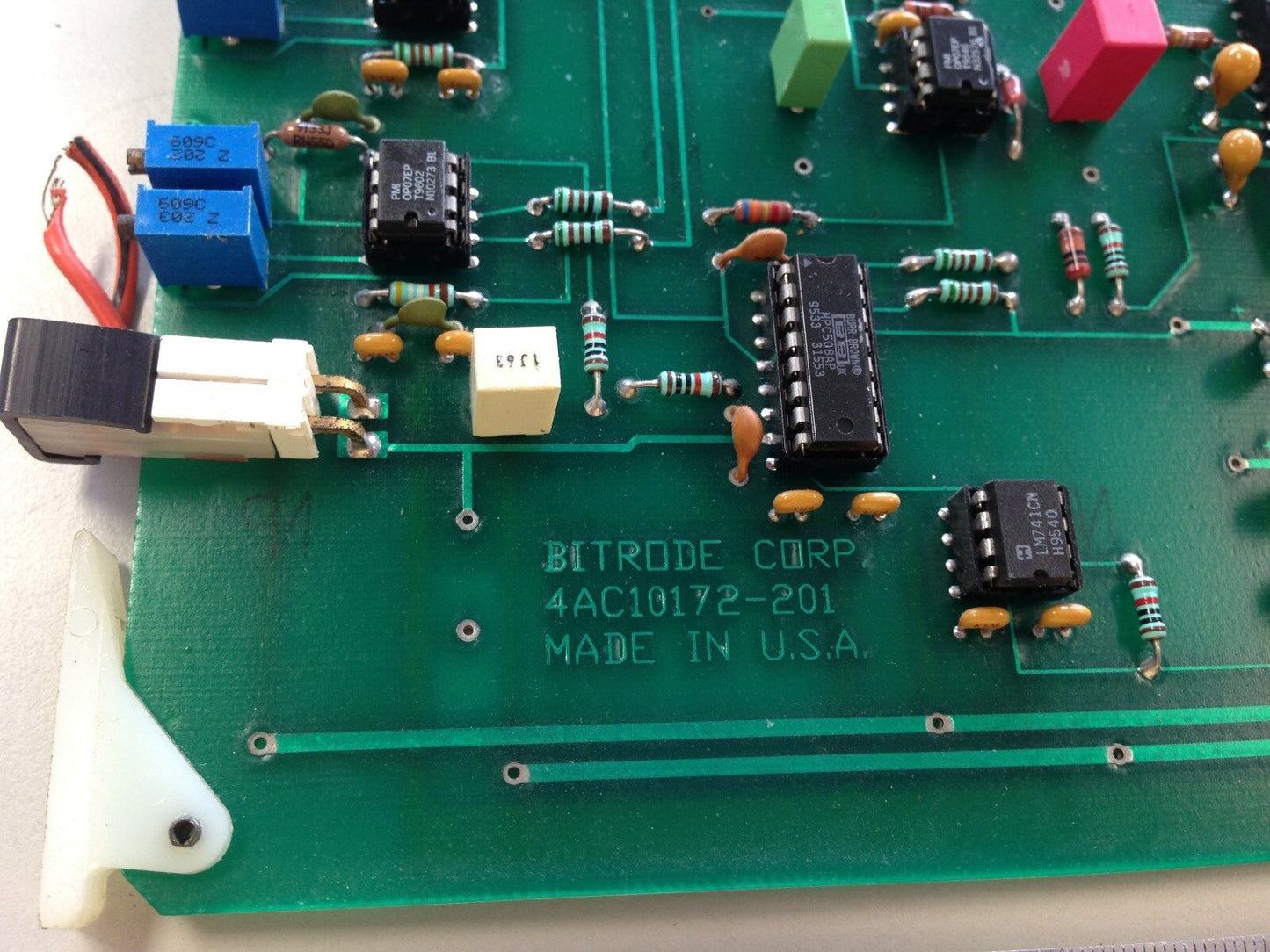 Bitrode 4Ac10172-201 Pcb Circuit Plc Board 4Ac10172-201 Analog Board,Sj
