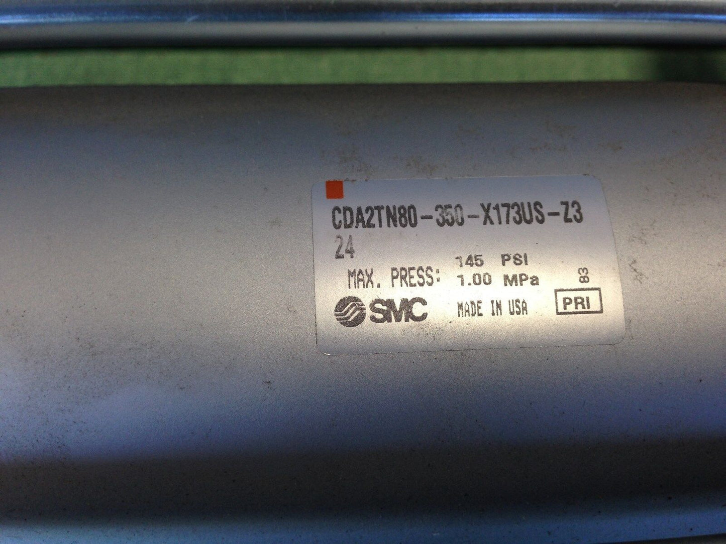 New Smc Cda2tn80-350-X173us-Z3 24 Pneumatic Cylinder Bore 80Mm,Stroke 350Mm,Ax