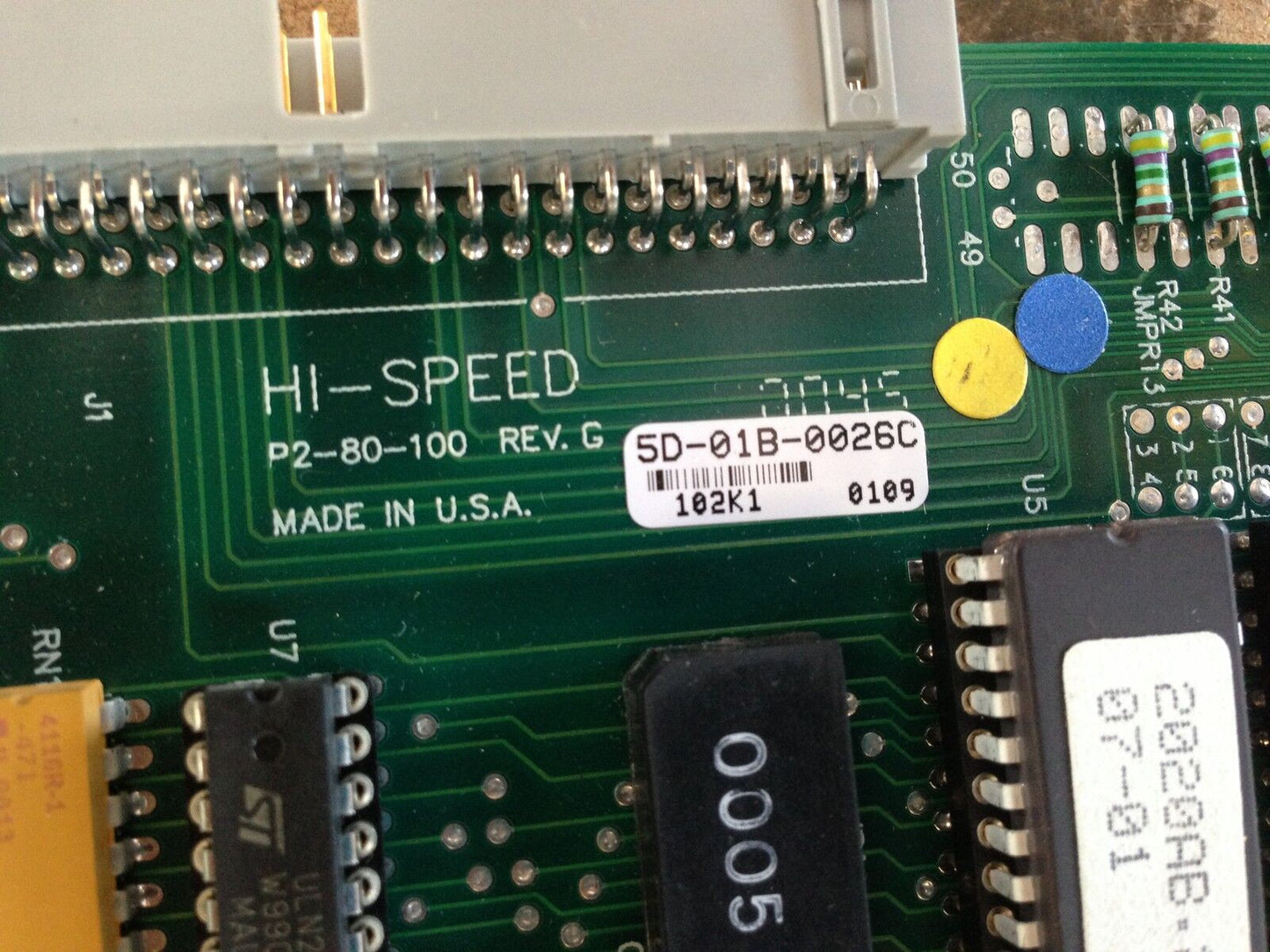 New Mettler-Toledo P2-80-100 Rev G Hi-Speed Processor Board,6H-01B-005 Rev. G,Tf