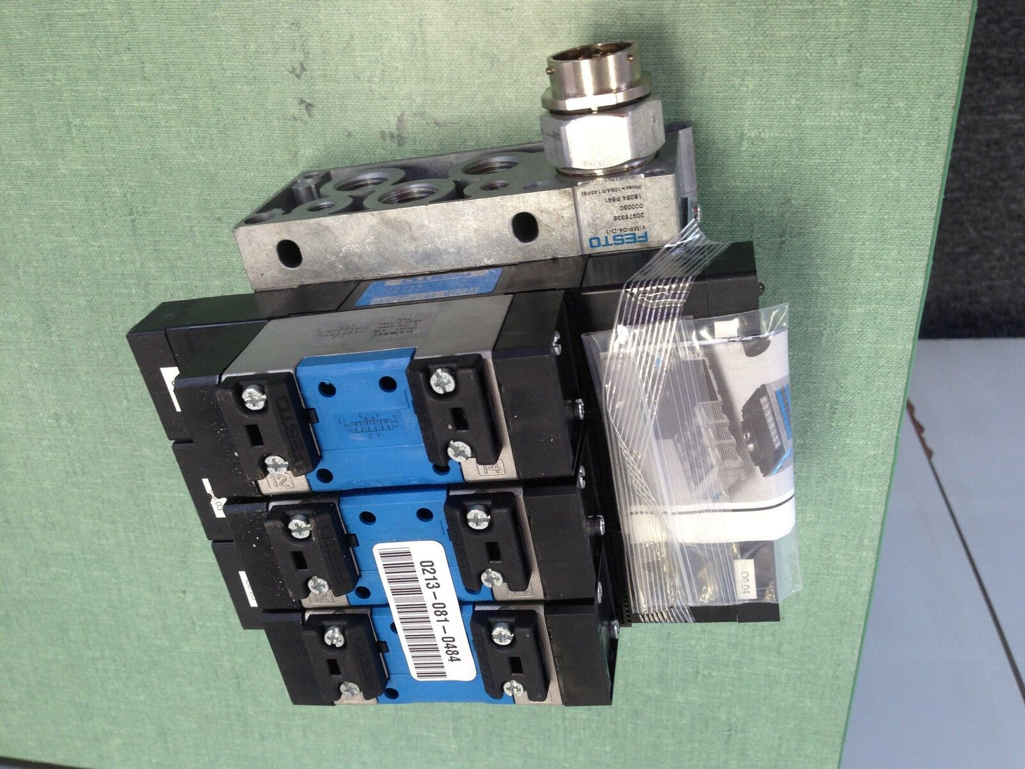 Festo Solenoid Valve Vimp-04-D-1,Muhx2-Zp-D-1-24G,Iepr-04-D-1 Vl-5/3E-D,Ev