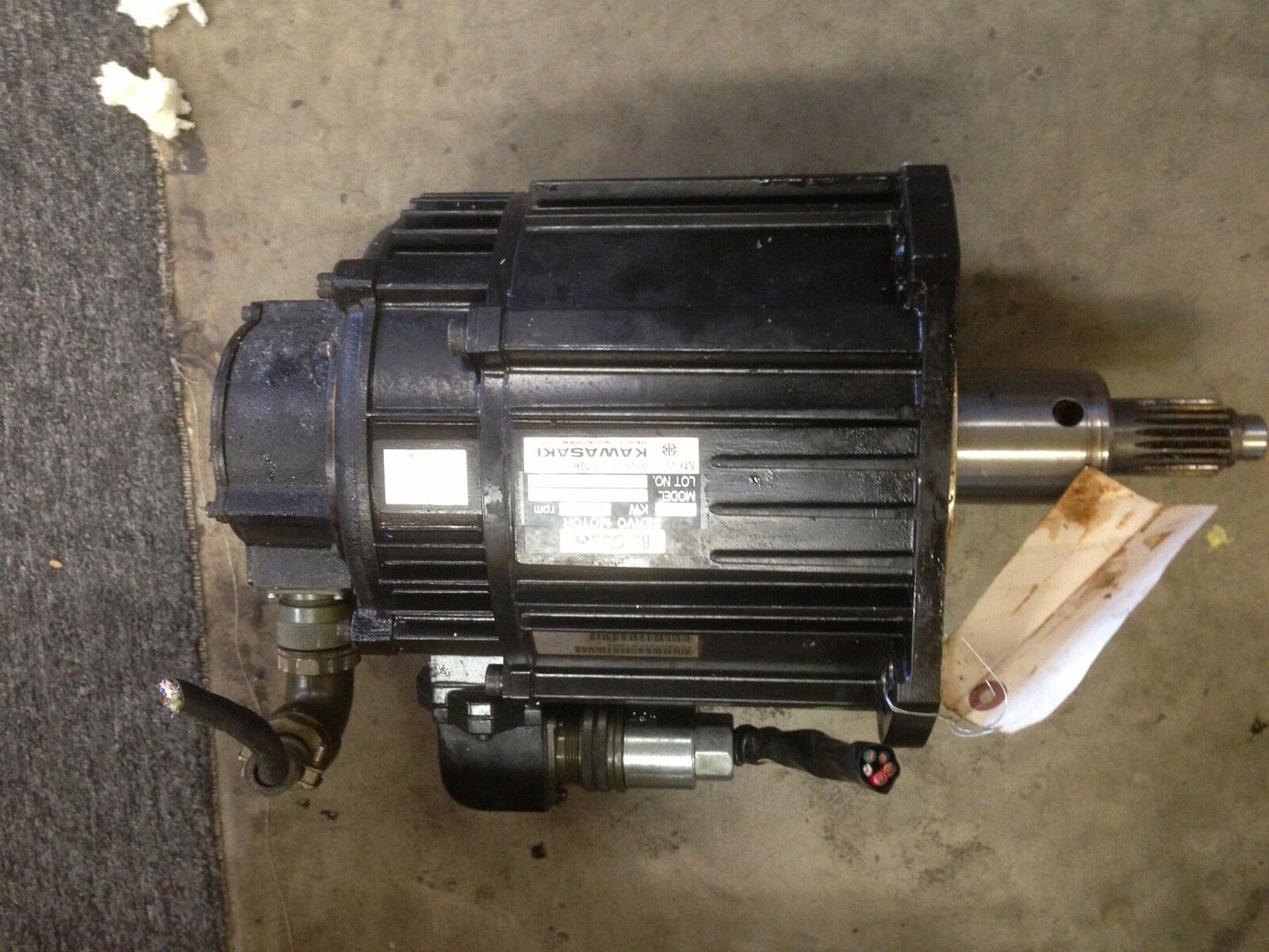 Sanyo Denki 68Bm330lbx22,Kawasaki Bl Super 68Bm330lbx22 Servo Motor,4.2 Kw,Ab
