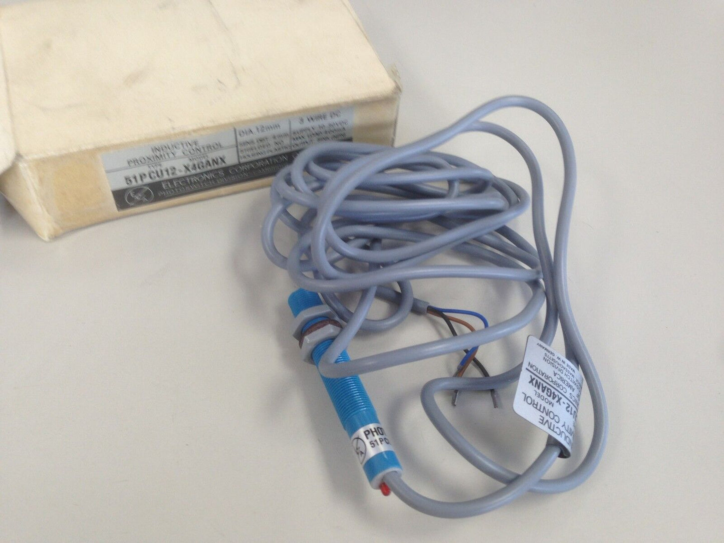 New Eca Photoswitch Electronics 51Mcu12-X4faxx Inductive Proximity Sensor,Su