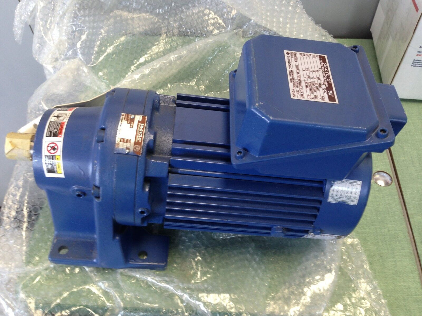 New Sumitomo Cnhms1-6095Yc-17,Tc-Fx Sm-Cyclo 6000 1Hp Induction Motor,Ta