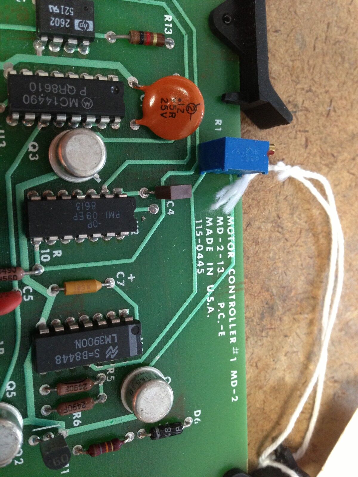 Acrison 115-0445, Md Ii Plc Control Board Md-2-13 Motor Controller,Ar