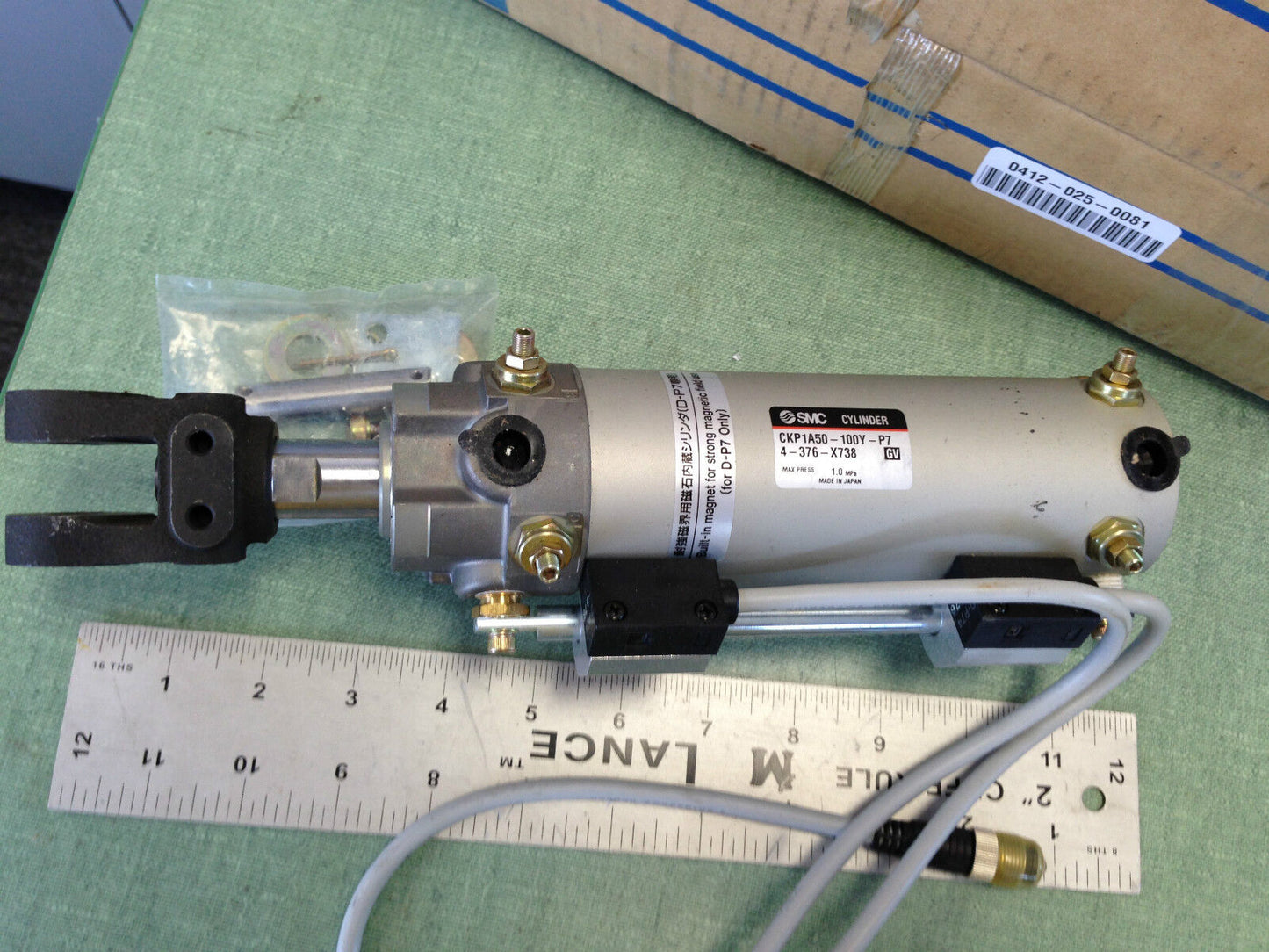 Smc Ckp1a50-100Y-P74-376-X738 Pneumatic Clamp Cylinder,Smc Ckp1a50-100Y-P7,Tc
