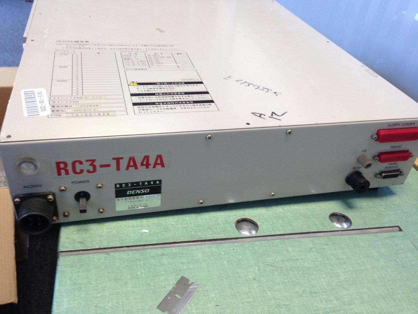 Nakamichi 410000-5600,79A3080 A,Denso Rc3-Ta4a Plc Controller 410000 5600,Ew