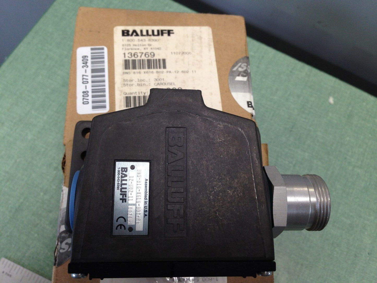 Balluff Bns-816-X616-B02-Pa 12-602-11 062Bus Proximity Sensor 136769N,Es