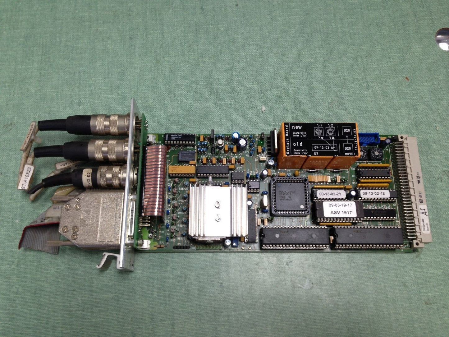 Haas-Laser Asv2 18-06-66-00/P Stray Radiation Circuit Board 18-06-66-01/B,Ay