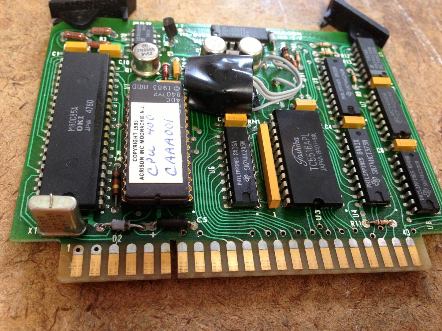 Acrison Cpu-1,P.C.-G,115-0427,Md Ii Plc Control Board Md-2-7 Cpu I,Ar