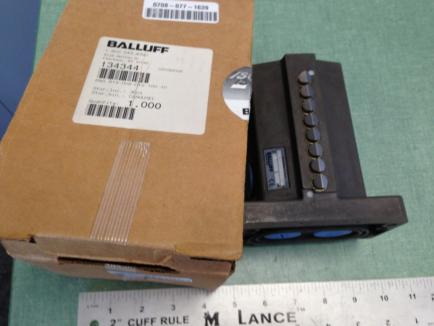Balluff Bns-819-D08-D12-100-10 8-Position Precision Limit Switch Bns 819-D08,Ag