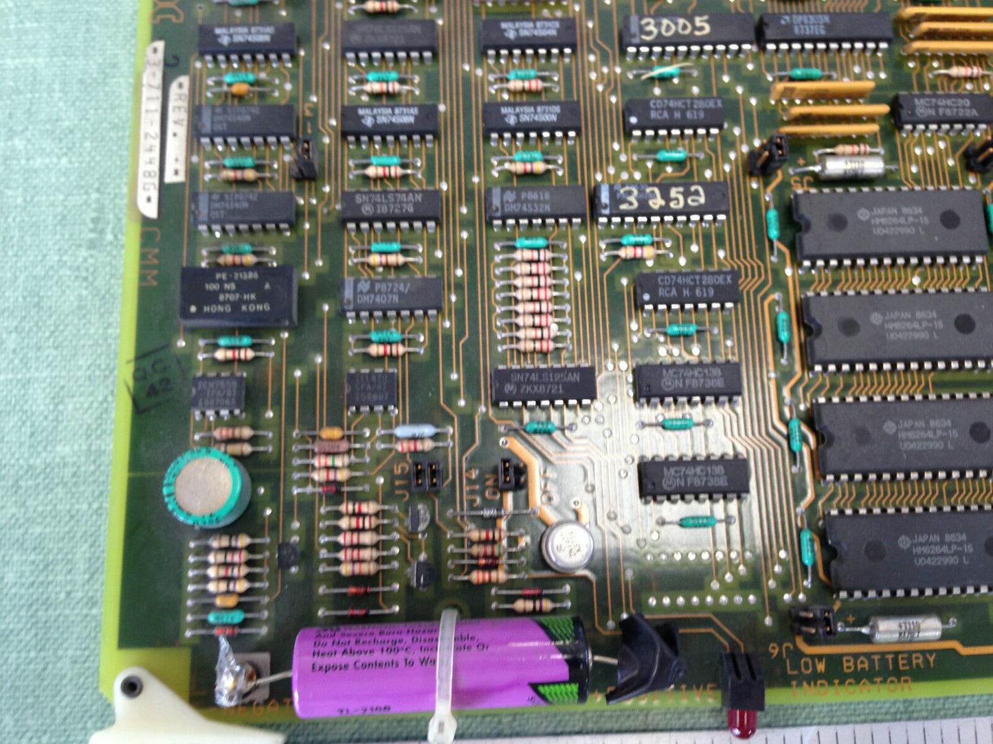 Cincinnati Milacron 3-711-2448G Cnc Servo Memory Board,Pcb Cmm,Tc