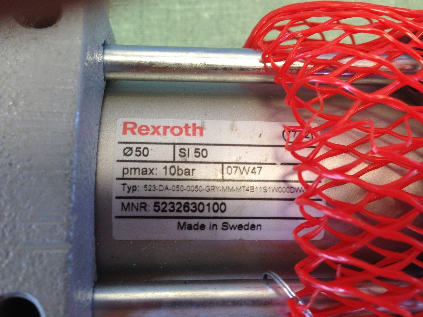 Rexroth 523-Da-050-Gry-Mm-Mt4b11s1-W000dwws0 Pneumatic Cylinder 5232630100,Ax