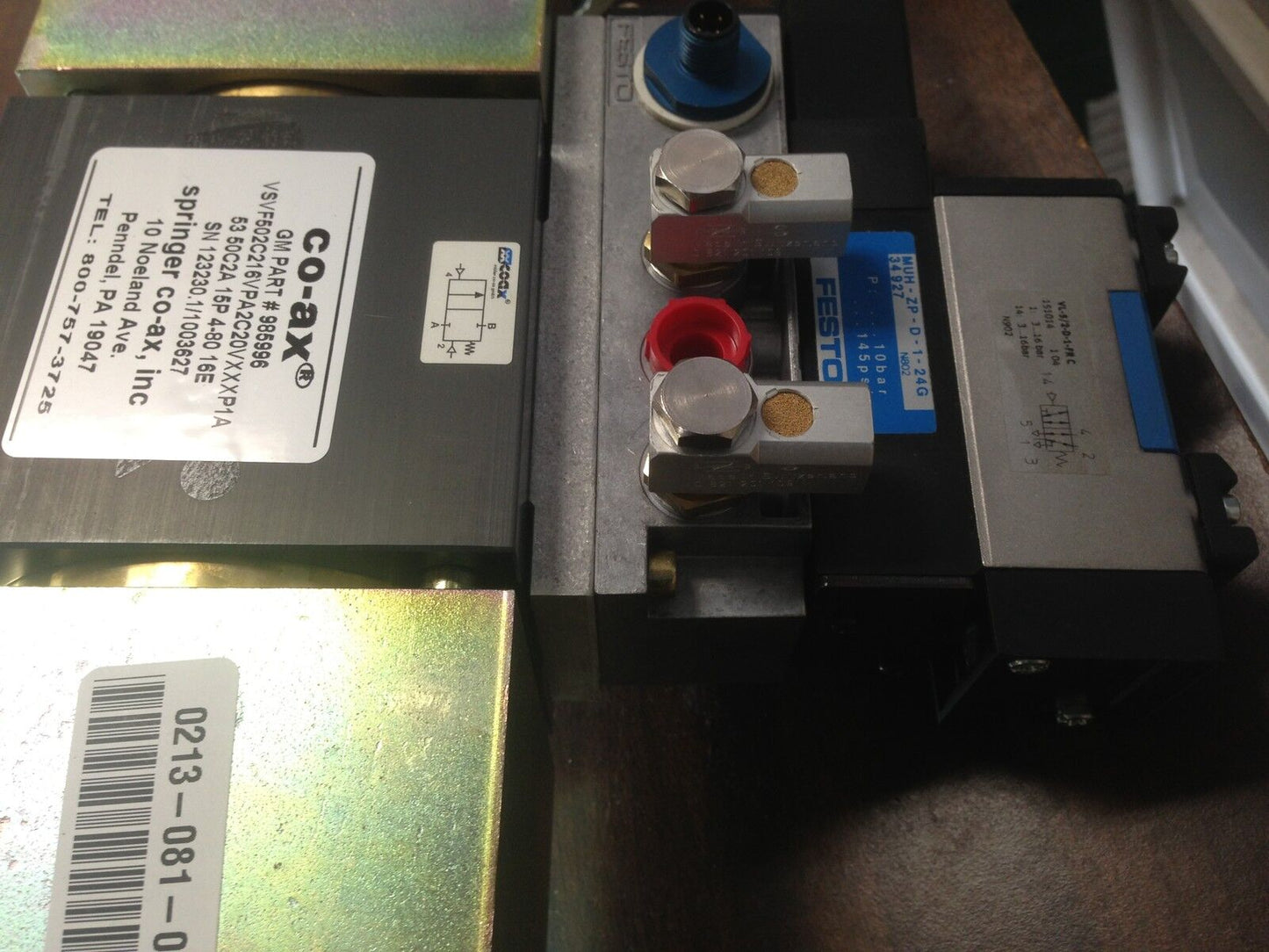Co-Ax Vsv-F 50 Nc 53 50C2a 15P 4-80 16E Solenoid Valve 2" Muh-Zp-D-1-24G,Ex