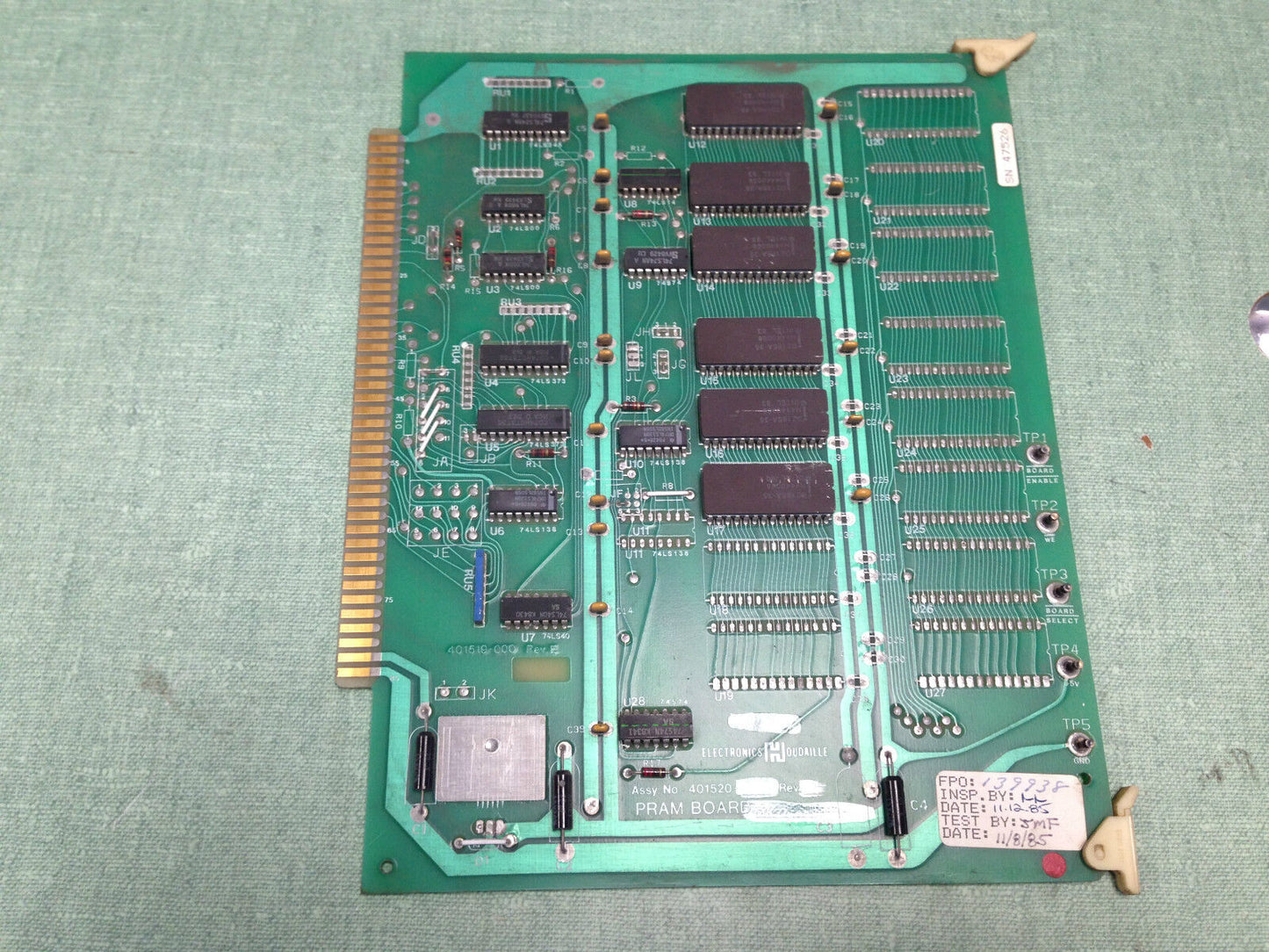 Houdaille 401520-003 Rev D Pram Board Pcbs,401519-000 Strippit Turret Press,Fl