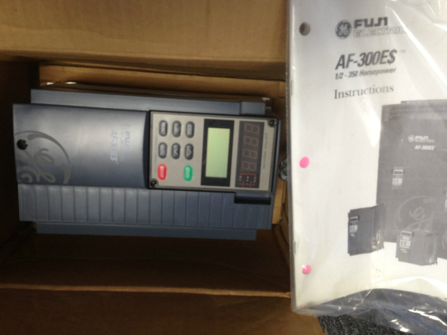 New Fuji Af-300Es Ac Drive, 3 Ph 5 Hp 6Ke$243005X1b1 6Kes243005x1b1 Af-300E$,Et
