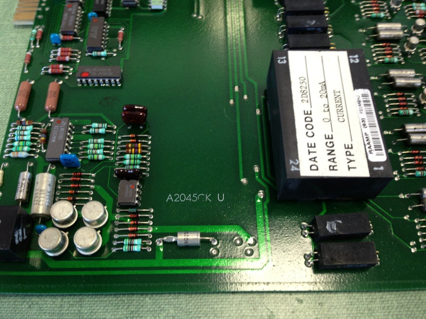 Foxboro 3A8 I2d1 Ma /D Converter Circuit Board A2045ck U,2D8250,Tl