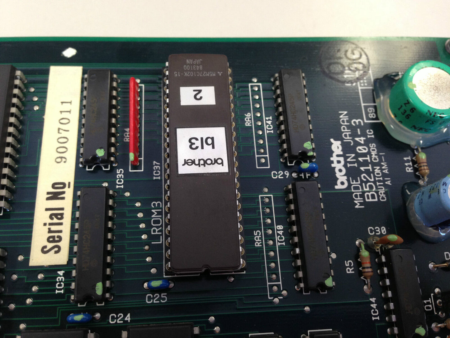 Brother B521104-3 Cnc Drill Tap Vmc Circuit Board,B5211043,Su