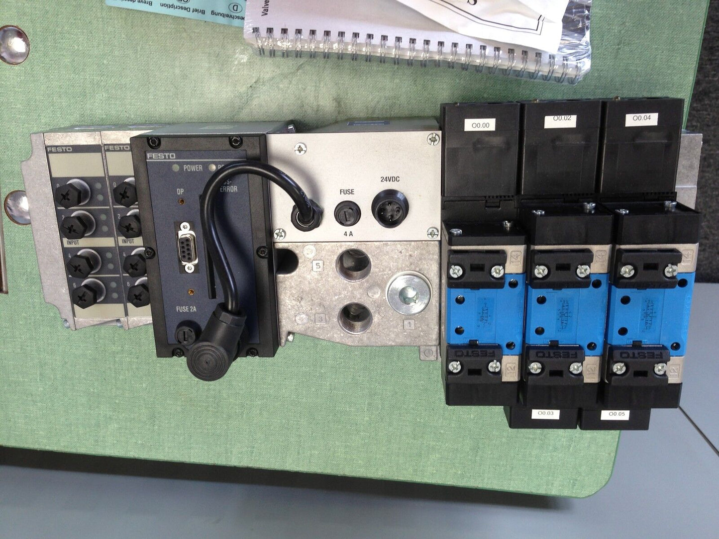 Festo Vigp-04-Fb-D-1 Valve Assembly,Vigi-04-D-1,Ifb13-03,Vige-03-Fb-8-5Pol,Ev