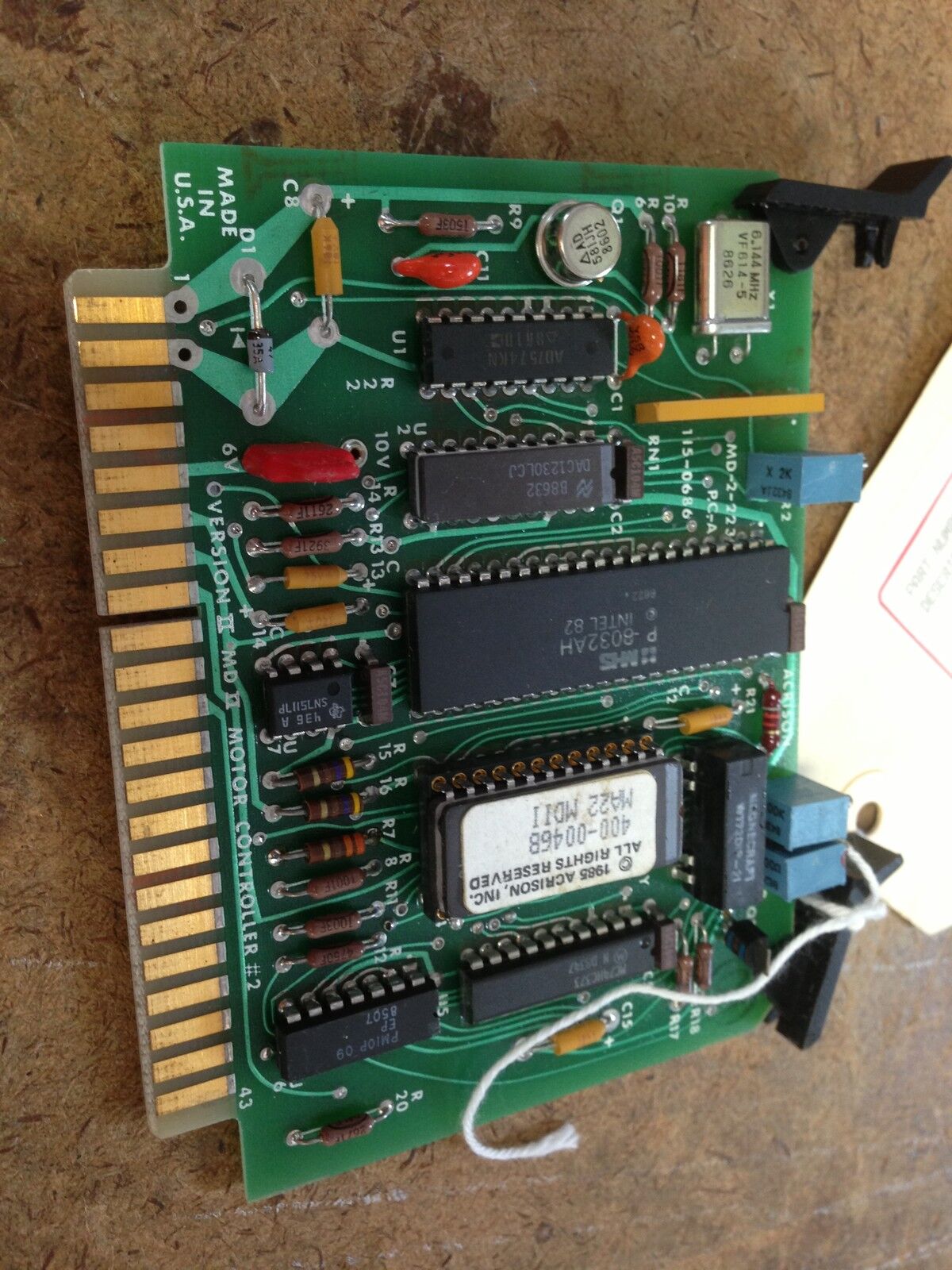 Acrison Version Ii Md Ii Plc Control Board Md-2-223 V2 Motor Controller #2,Ar