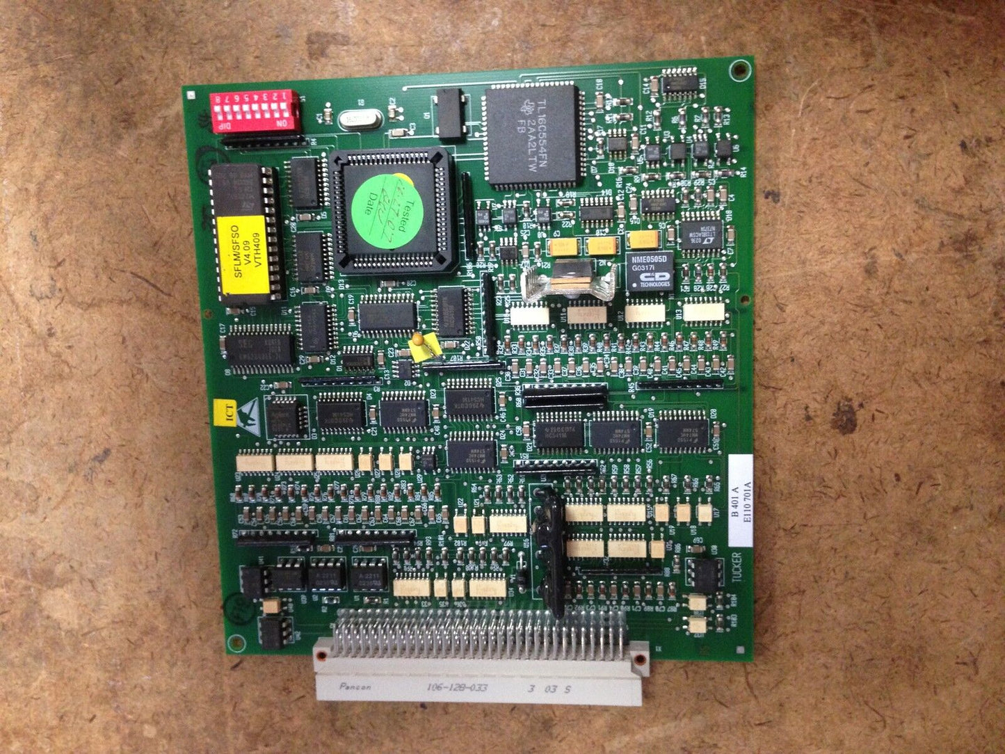New Tucker B401 A E110 701 A Pc Board,Tucker B401a,E110701a ,Ar
