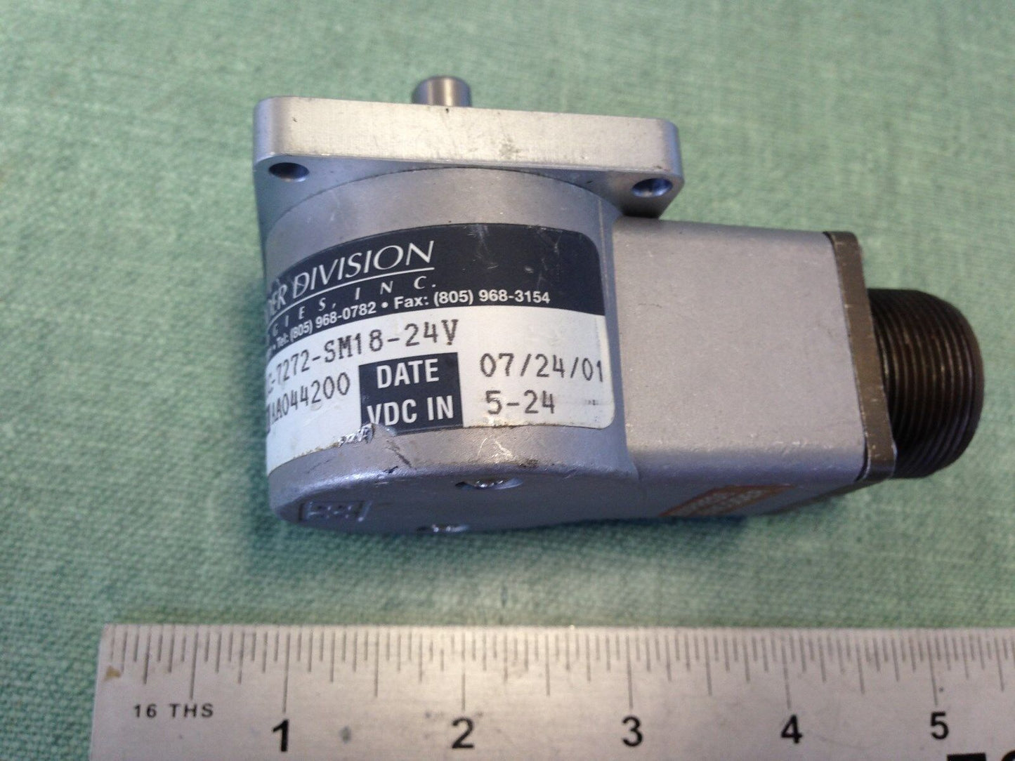 Bei Industrial Xh20db-37-Ss-250-Abzc-7272-Sm18-24V,924-01039-1981 Encoder,Sl