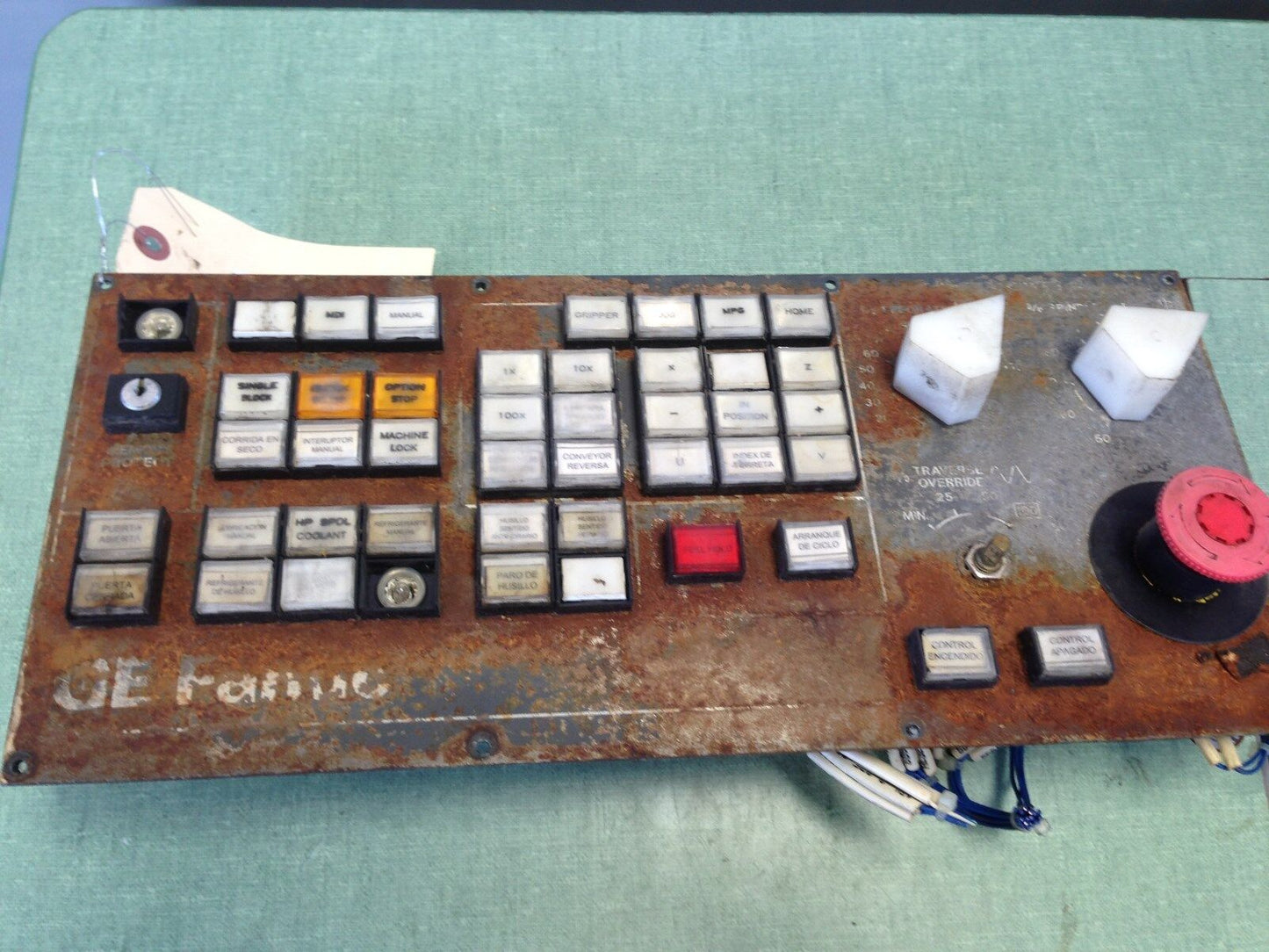 Ge Fanuc 44C741055-G04r04 ,G.E. Fanuc 44C741055-G04r04 Control Panel,400Mm,Hc,He