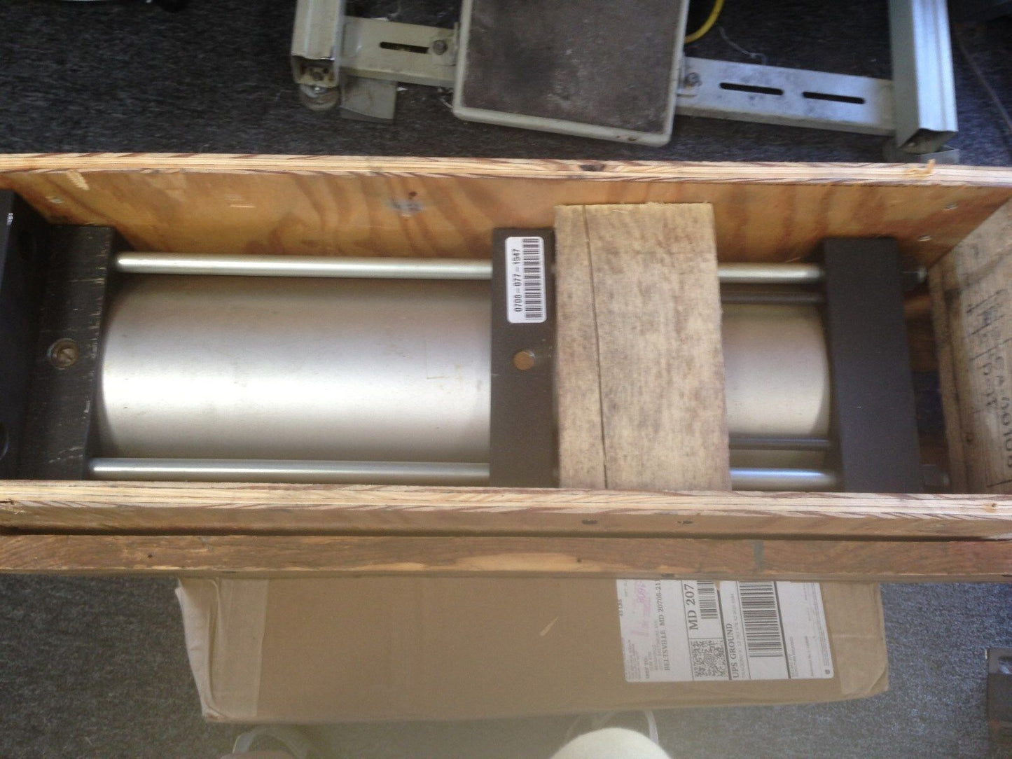 New Smc Cdlsgn140-K9796-200 Pneumatic Cylinder,140 Psi,Cdlsgn140 K9796 200,Ghb