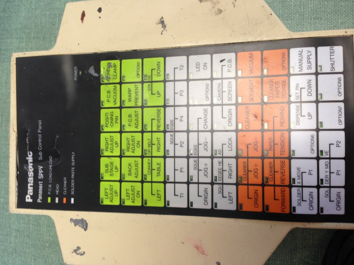 Panasonic Panasert Sppv Sub Control Panel/Teach Pendant,Ay
