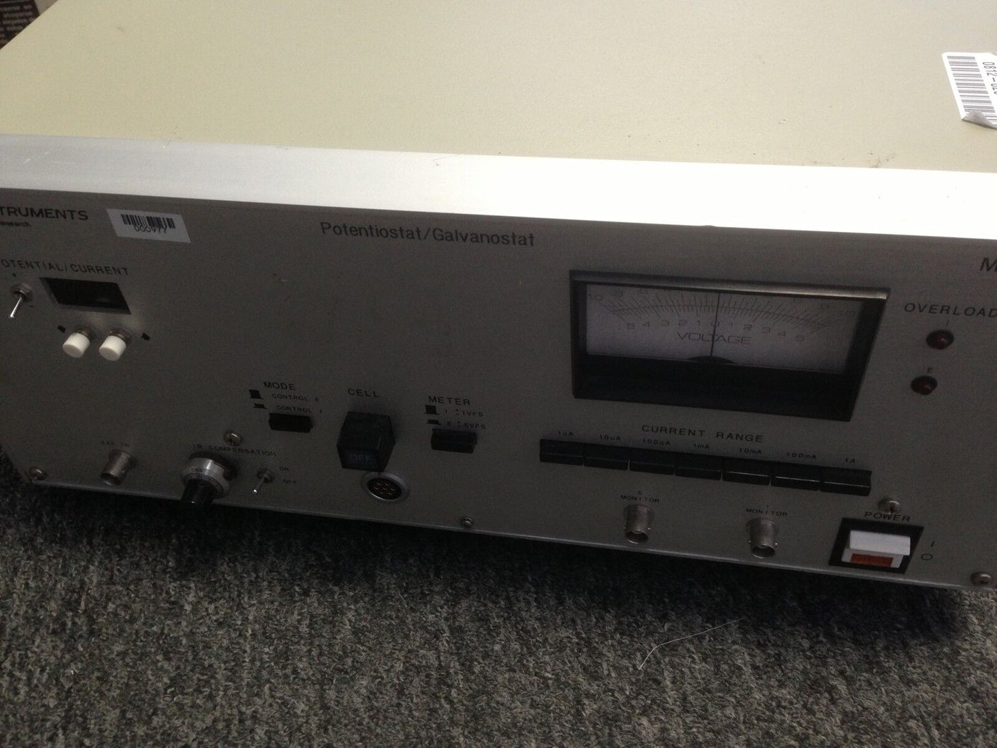 Eg&G Parc 363 Instrument Model 363 Potentiostat,Galvanostat,Princeton Applied,Tn