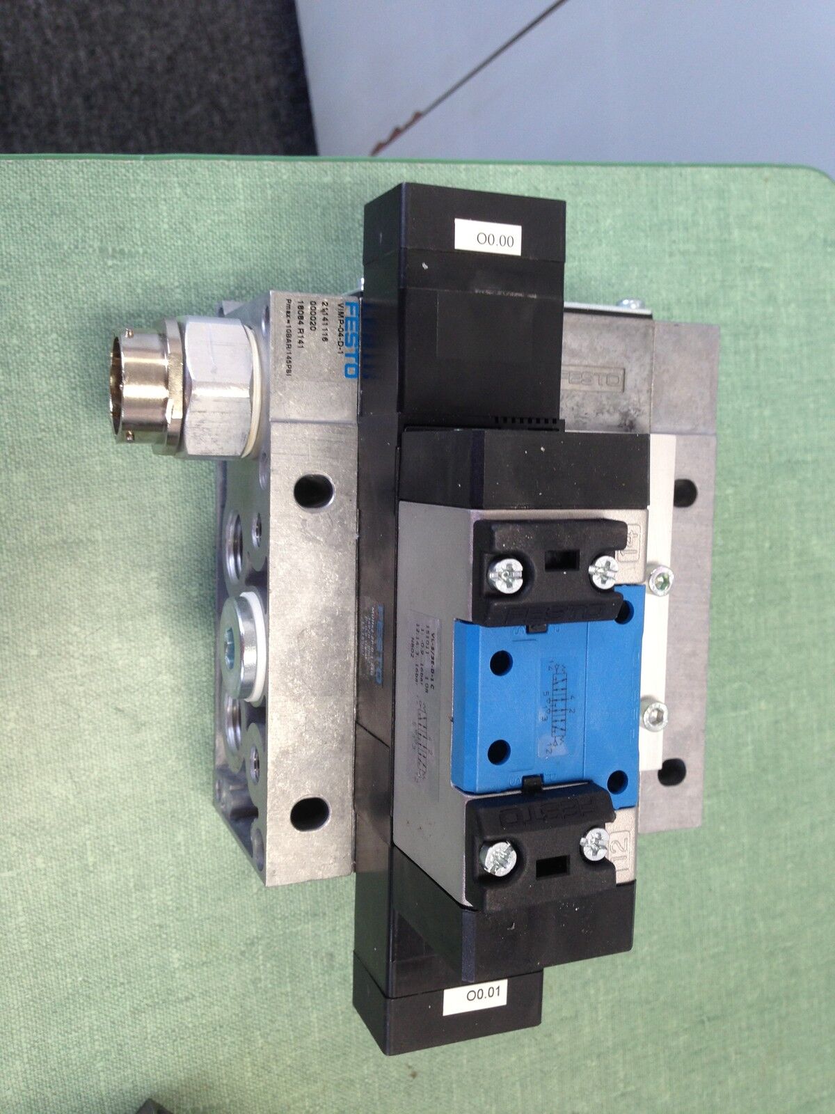 Festo Solenoid Valve Assembly Vimp-04-D-1 Muhx2-Zp-D-1-24G Iepr-04-D-1 ,Ev