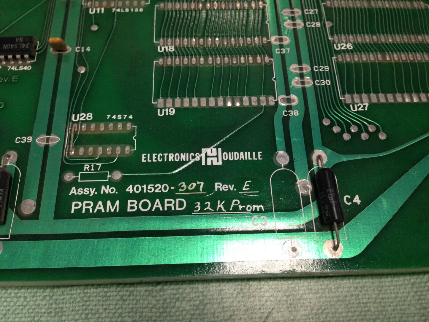 Houdaille 401520-307 Rev E Pram Board Pcb,401519-000 Strippit Turret Press,Fl