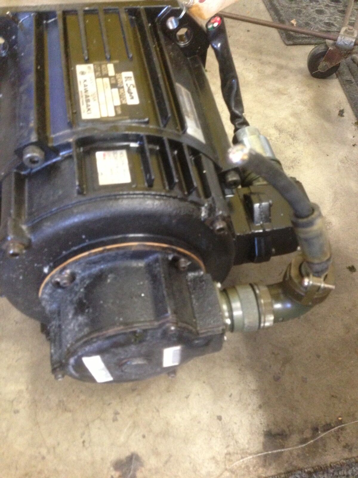 Sanyo Denki 68Bm330lbx22,Kawasaki Bl Super 68Bm330lbx22 Servo Motor,4.2 Kw,Ab